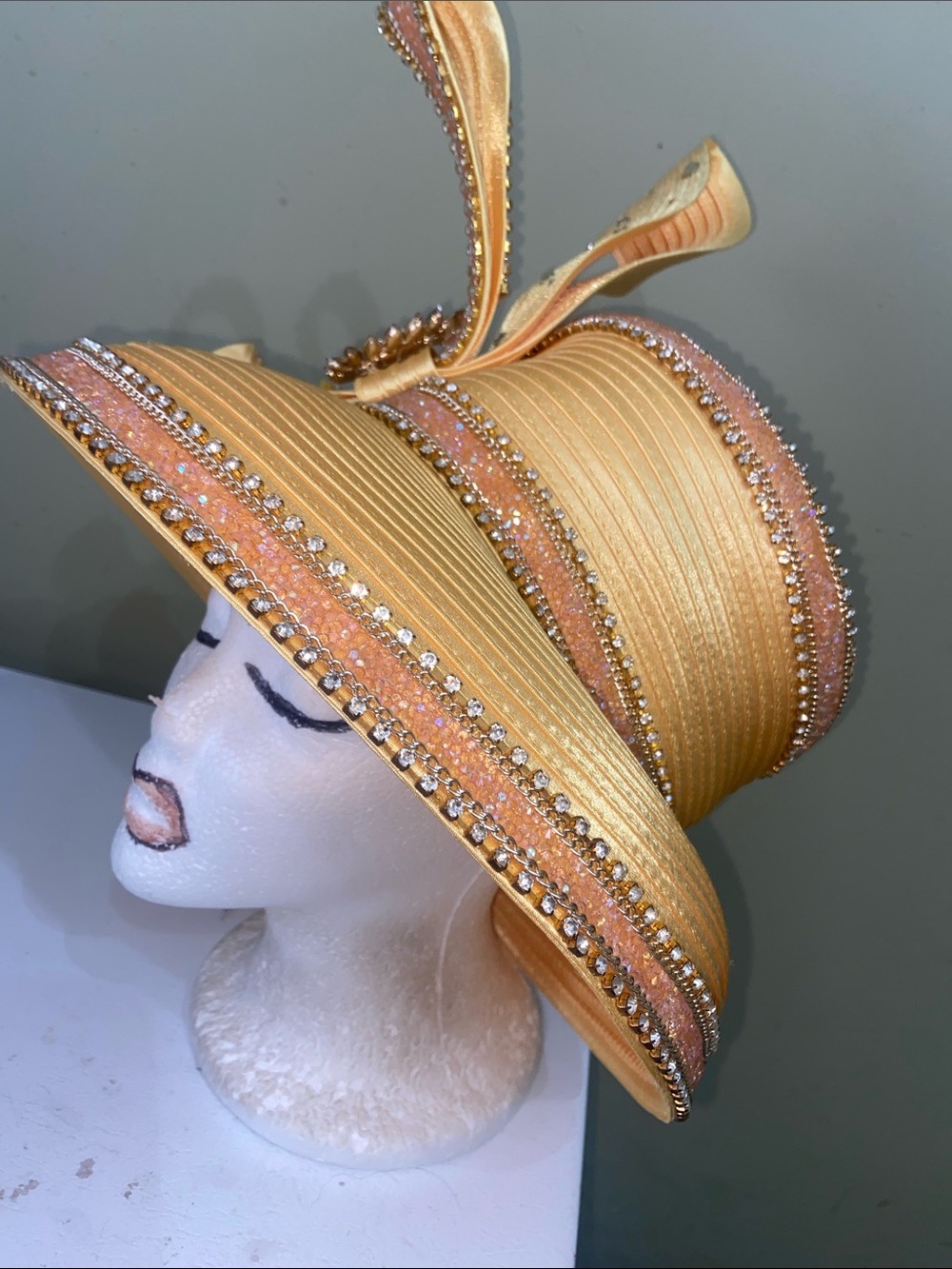 Gorgeous NWT DRESS Hat / Church Hat by June’s Young - Picture 8 of 10